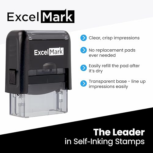 Miniatura 3 de Un sello de goma personalizado L