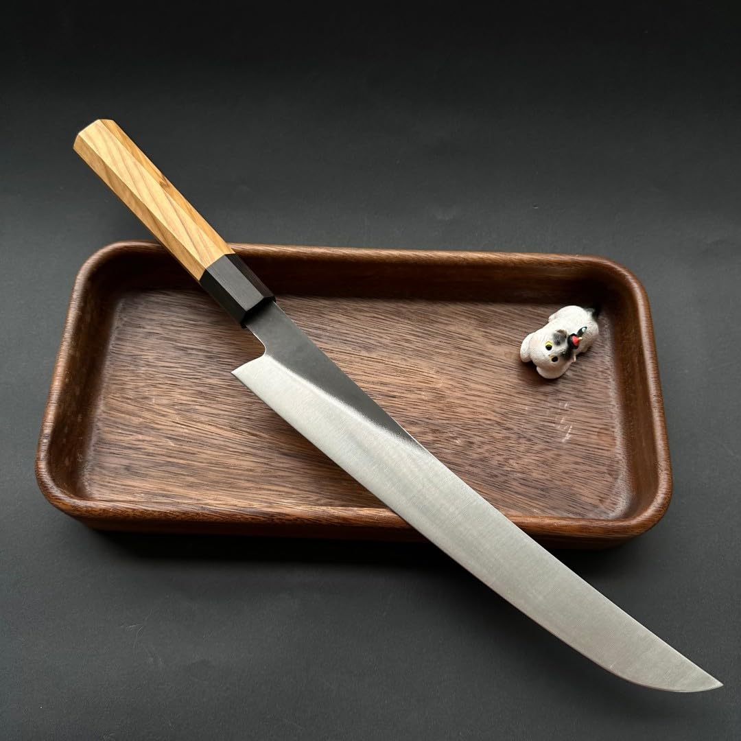 Amazon | 切付 和牛刀 モリブデン鋼 268mm 八角柄 柳刃 刺身 切れ味