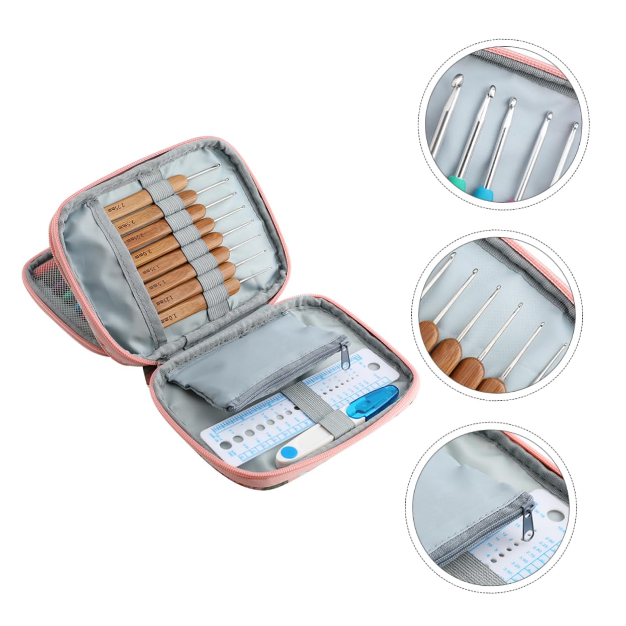 Gadpiparty 1 Set Crocheting Tools Knitting Accessories Weaving Hook Tool Crochet Hooks