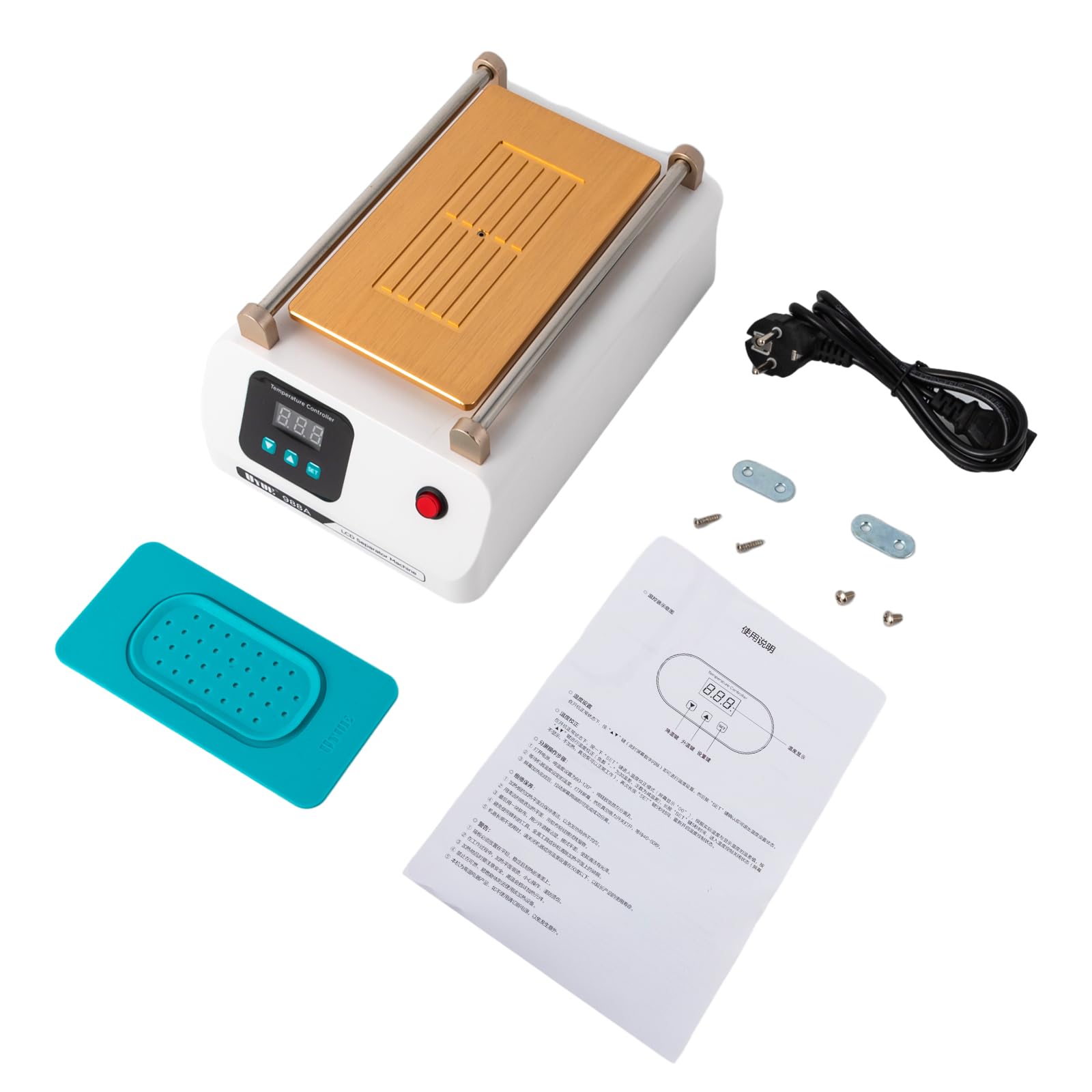 TFCFL LCD Screen Separator Bildschirm Trennmaschine Display Trenner Touchscreen Separator Repair Machine 200-240V Geeignet für 7" Handy Bildschirm