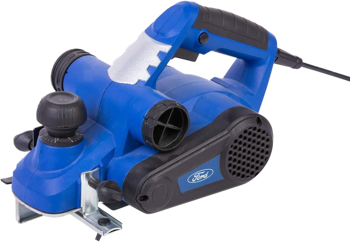 900 Watts 82Mm Planer, Corded Electric 3Mm Maximum Adjustable Depth Wood Trimmer With Dual Dust Port, Hand Held Wood Working Power Tool