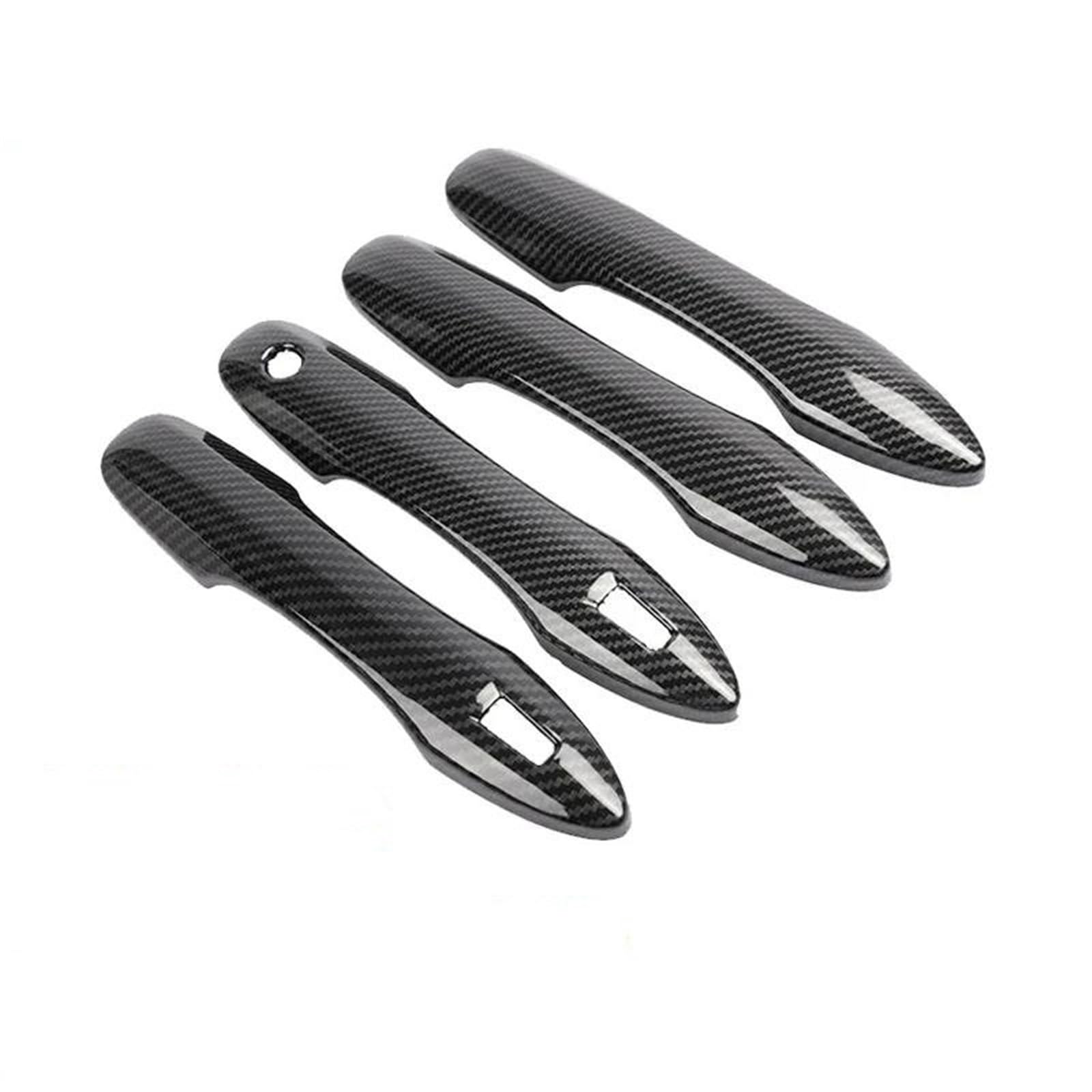 NOHEEU Car Exterior Door Handle Cover Decorative Replacement Parts for Toyota for Avalon 50 XX50 2019-2022(Style 6)