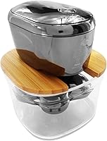 Vista 4 de Soporte de enjuague de bambú compatible con afeitadoras de cabeza AxiomWarrior