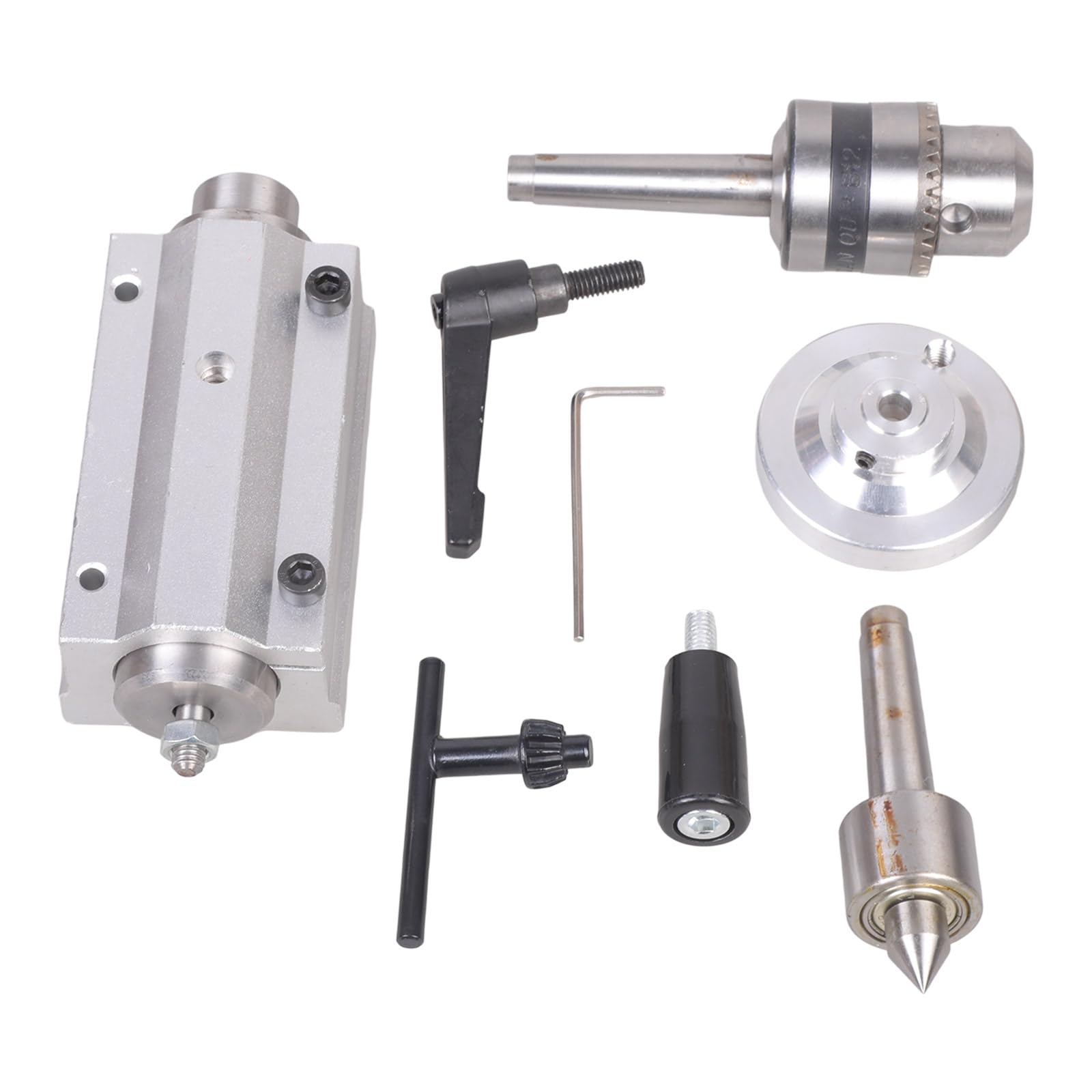 Buxuaaaa Multicolor Professional Tiny Whirler Addition B12 Toss Whirling Center Reduces Workpiece Deformation During Operations Whirler Tailstock Live Center