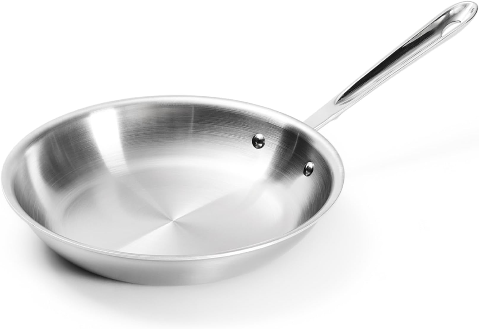 All-Clad Induction Base Steel Fry Pan, Silver, 1 Piece