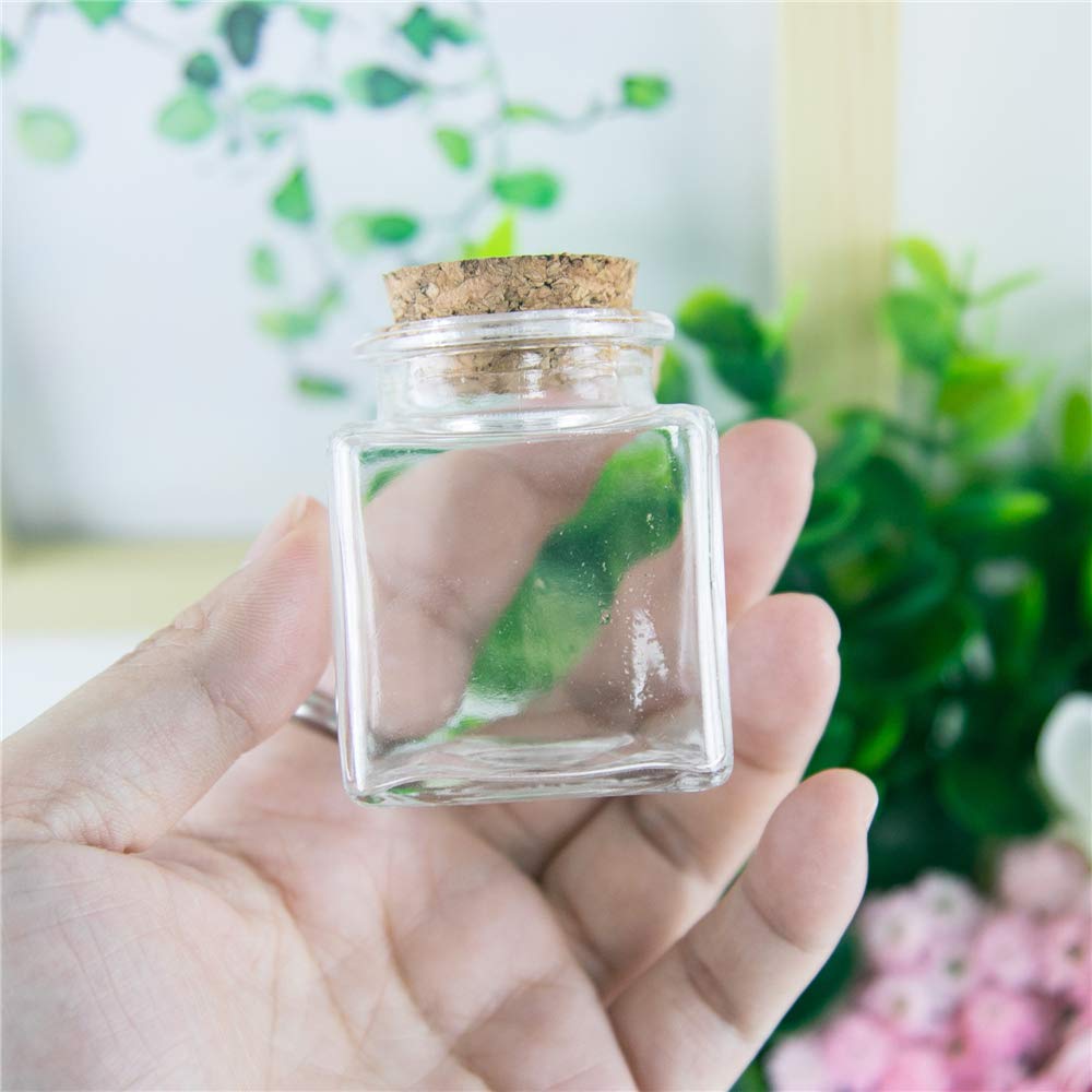 BLIENKREBY Lot De 20 Petite Bouteille En Verre, 50 Ml Fiole En Q 398351