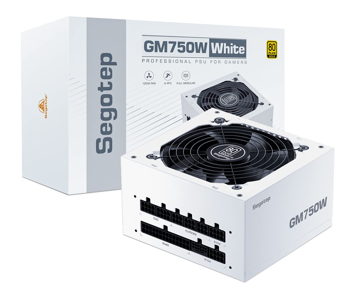 750Wフルモジュラー白ゲーミング電源プラチナ騒音ゼロ 極上 SS-750XP2S箱袋他 v2.3 v2.92 Amazon.com: Segotep 750W White Power Supply, 80 Plus Gold