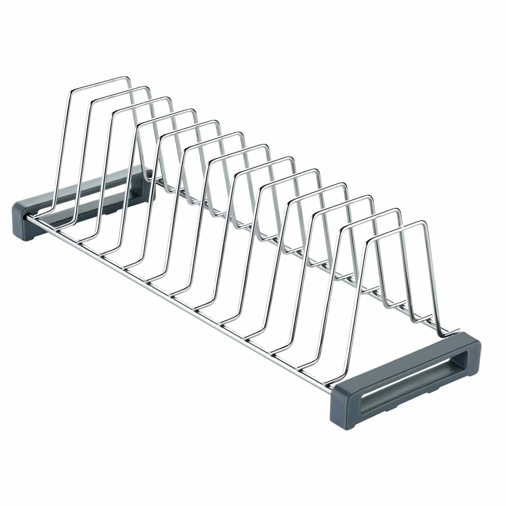 SmartSlide Stainless Steel Dish Rack - Maximize Kitchen Space -7