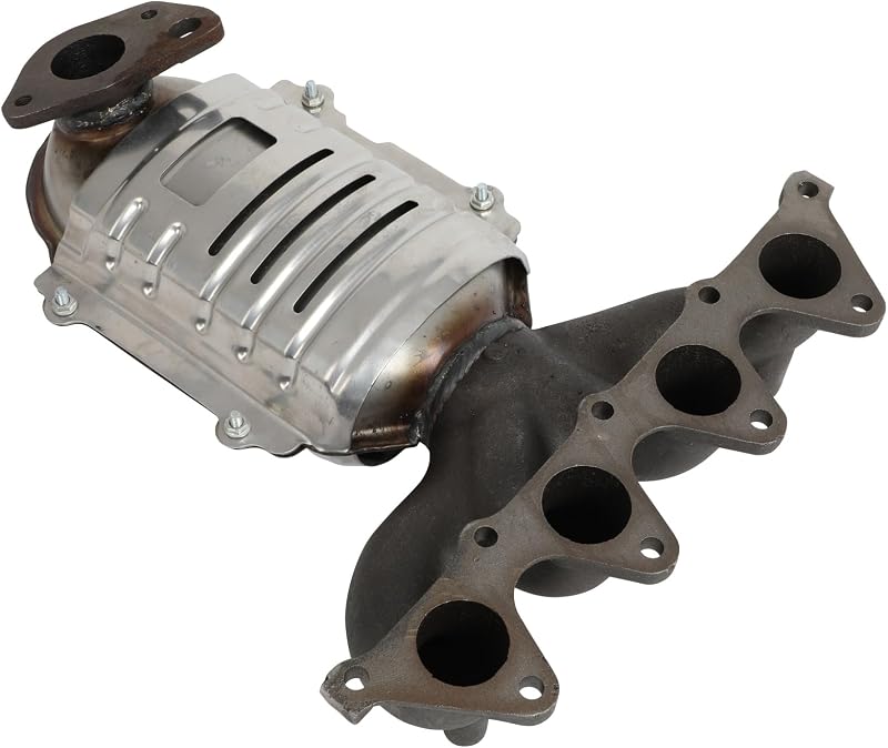 Catalisador dianteiro ACZCR para Hyundai Accent e Kia Rio 1.6L – com coletor de escape