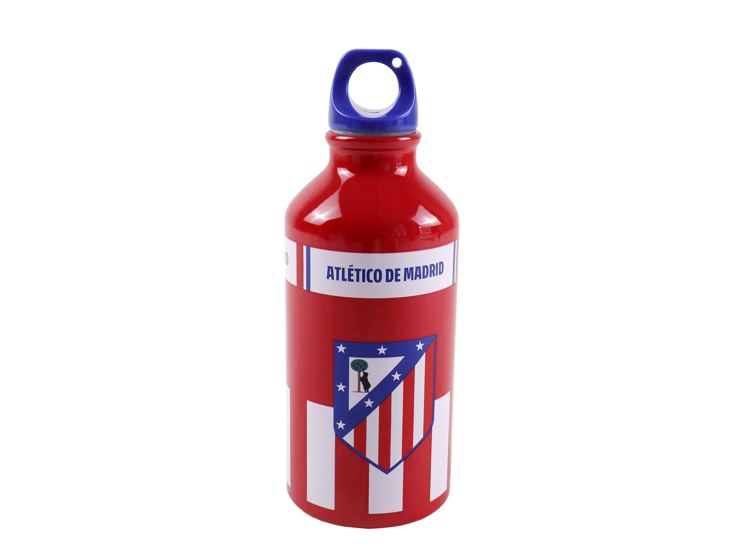 CYPBRANDS Atlético de Madrid, Bottle, Water Bottle, Sports Bottle, Water Bottle, Canteen, Red, Official Product