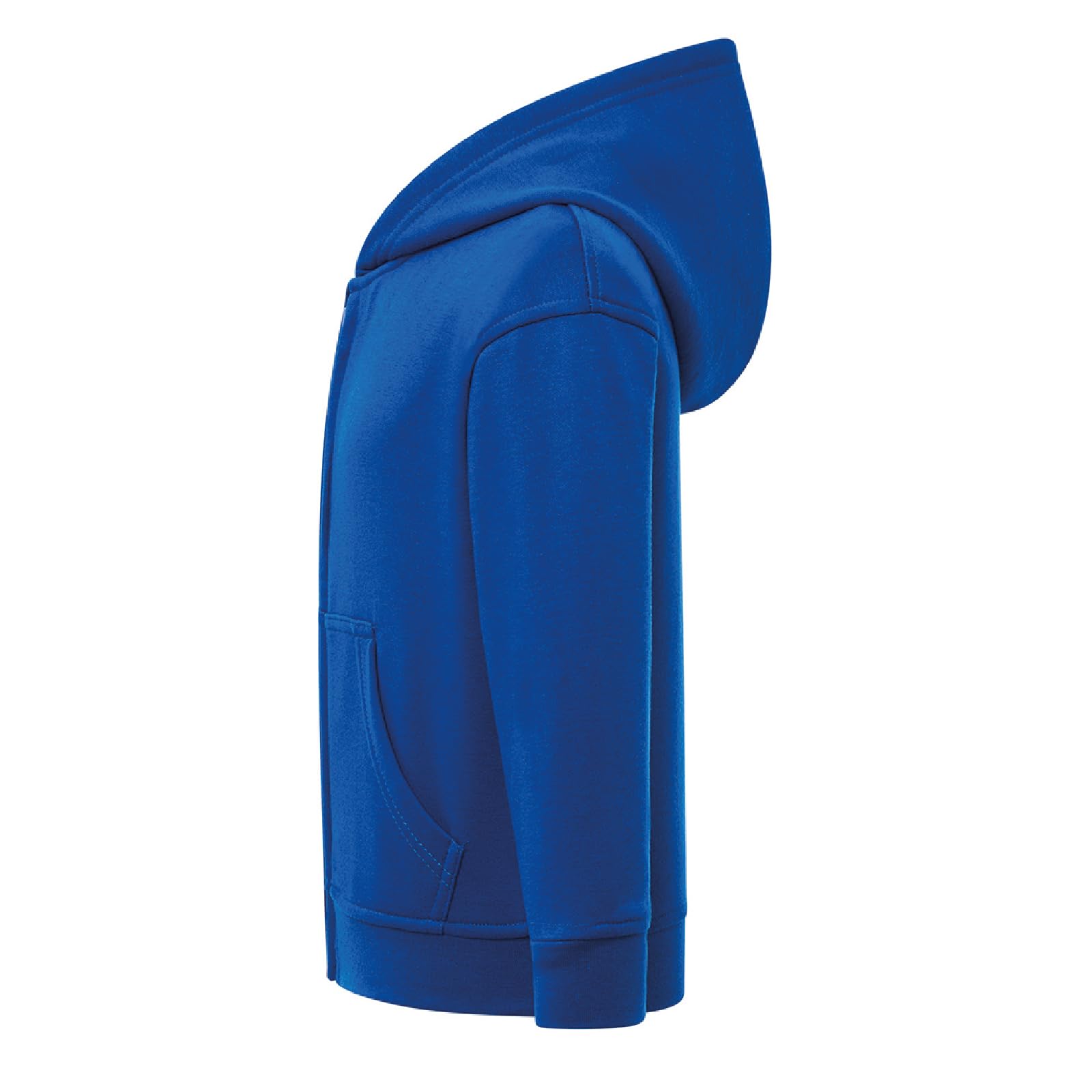 D&Vlab Felpa bambino Ragazzo Unisex con zip e cappuccio tasche giacca invernale aperta felpata Maglia Tuta Personalizzabile Logo Foto Testo per palestre eventi occasioni