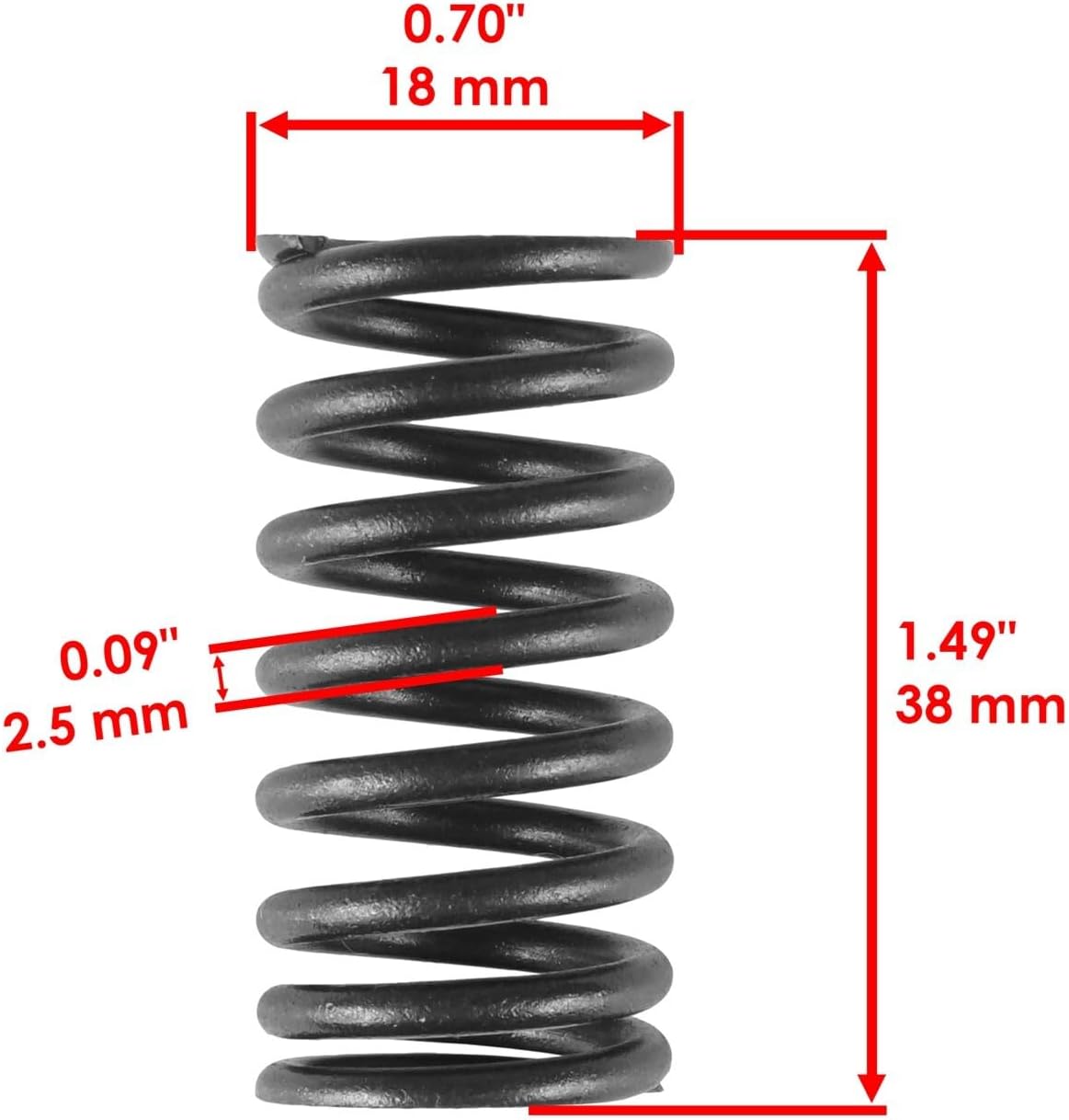 Powersports Replacement Parts for Ex. Valve kit for Honda 14721-HN7-900 14761-HN7-000 14751-HN7-000 12209-KL4-005 Mod-C33C-65557