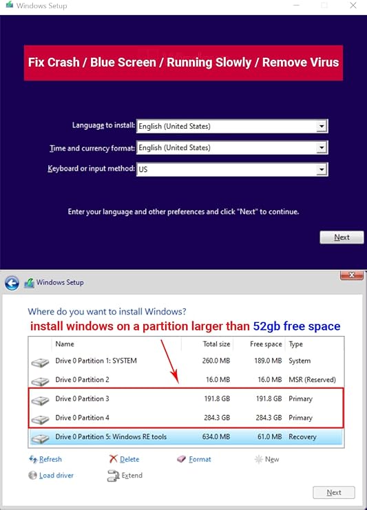 32GB - Bootable USB Driver 3.2 for Windows 11 & 10, Password Reset, Network Drives (WiFi & LAN), No TPM Required, Reinstall,Recovery Windows, Supported UEFI and Legacy, Compatible All Computers