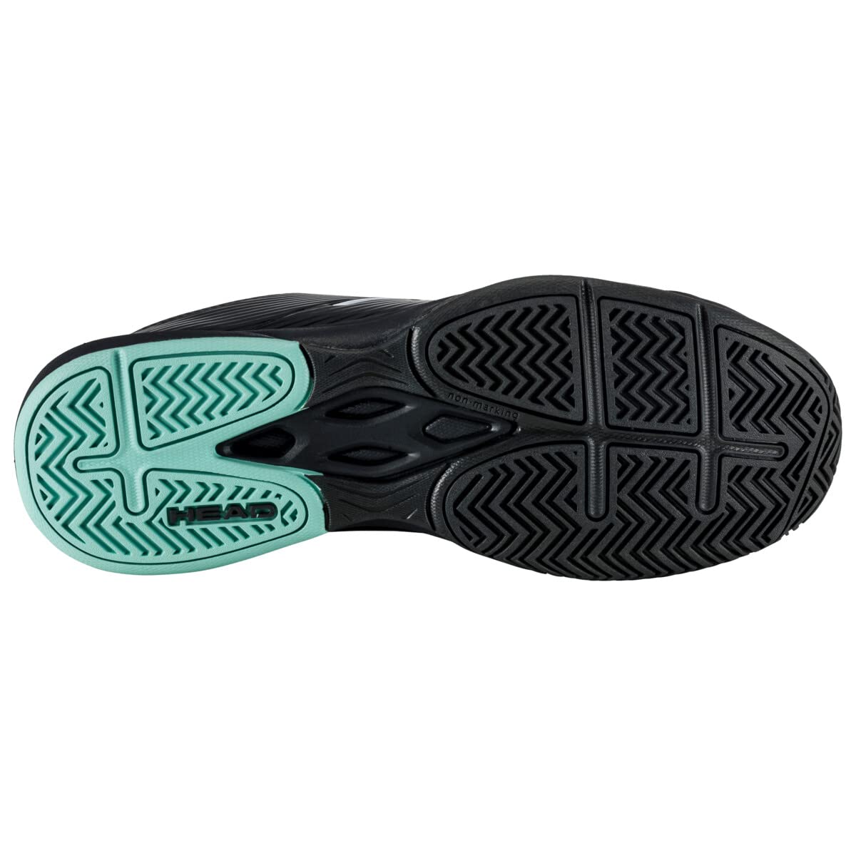 Head Zapatillas de Padel para Adultos Head Revolt Court Negro Hombre Zapatos de tenisHombre