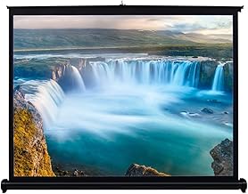 DDLMM 40 inch 43 HD Projection Screen Portable Folded Front Projection Screen for DLP Projector Handheld Projector