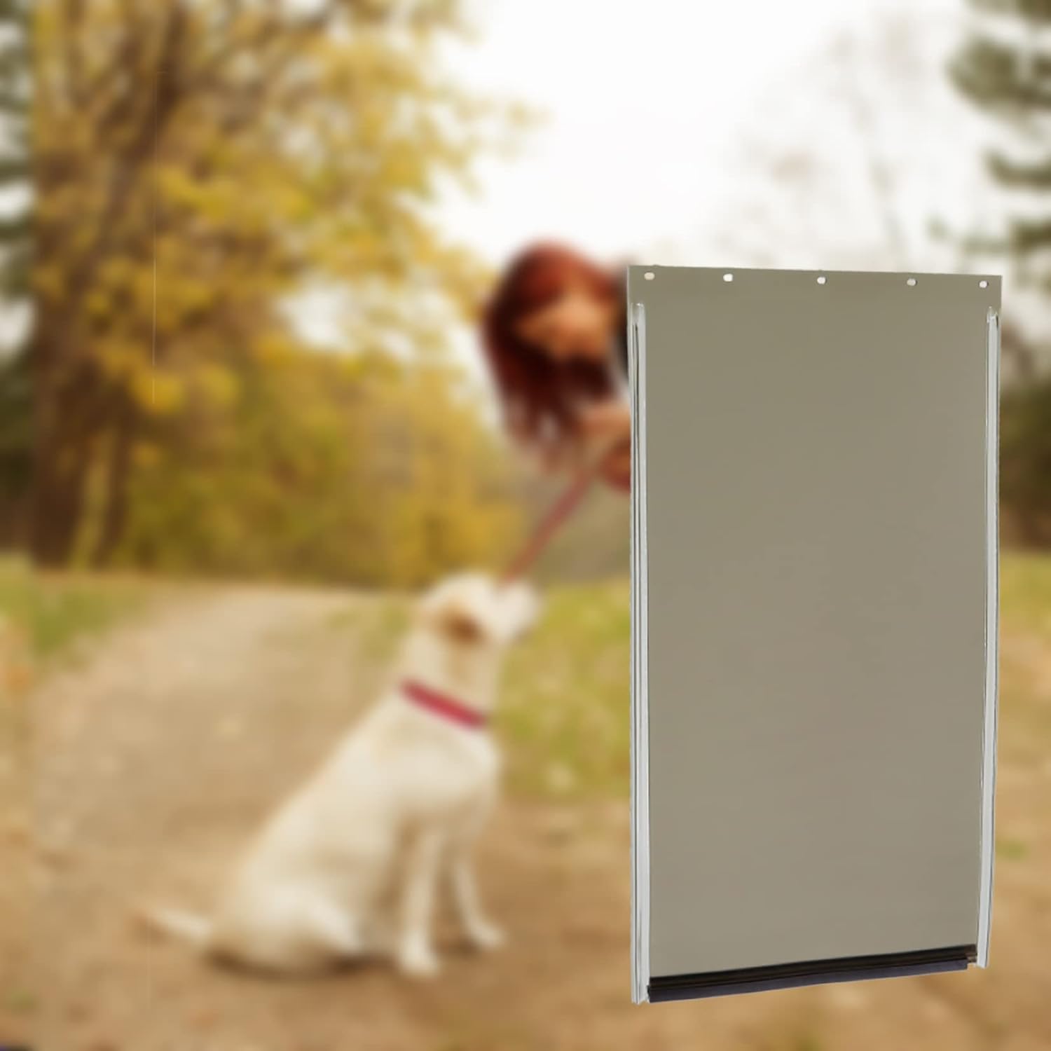 PAC11-11039 Pet Door Replacement Flaps for Dog and Cat, Doggie Replacement Flap Doors Compatible with Pet-Safes Freedom Doggie Doors, Large Size 10 1/8" X 16 7/8"