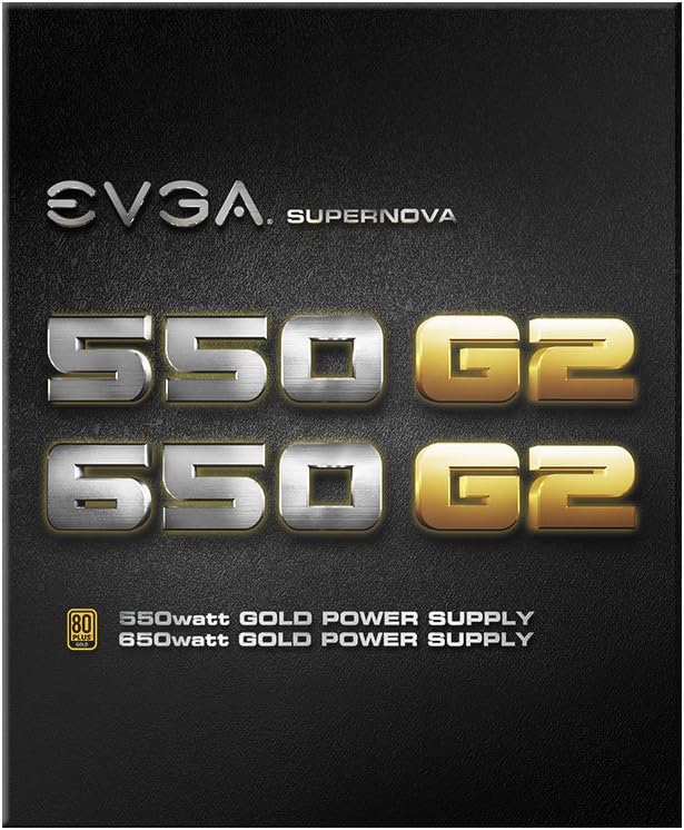 EVGA SuperNOVA 650 G2, 80+ Gold Certified 650W Fully Modular Power Supply with EVGA ECO Mode, and Includes FREE Power On Self Tester thumbnail 2