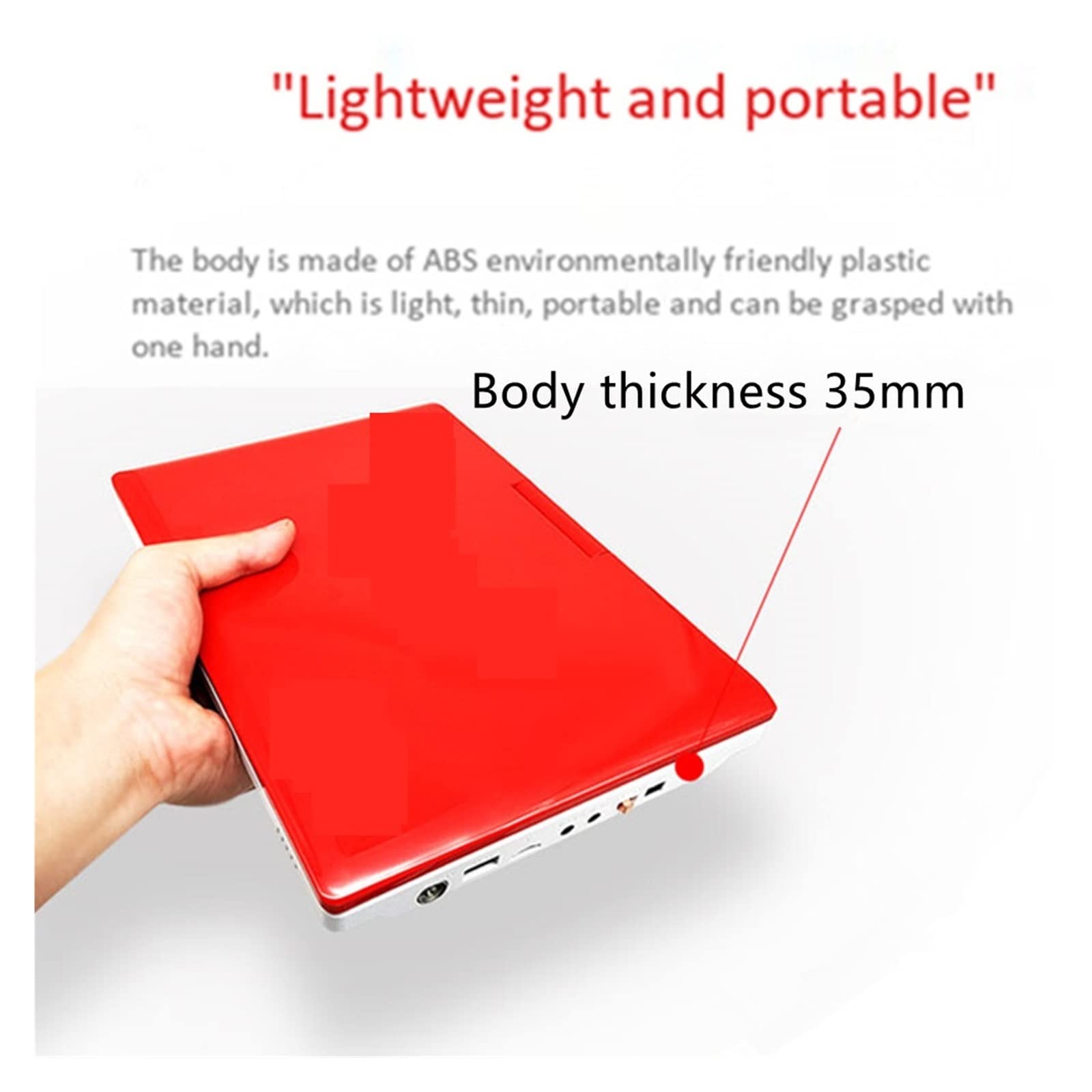 Amazon.co.jp: ポータブル VCD DVD CD MP3 MP4 USB プレーヤー HD 9