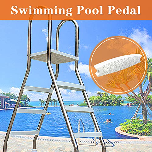 Repuesto Universal Escalera para Piscina de Plástico Blanco miniatura 2