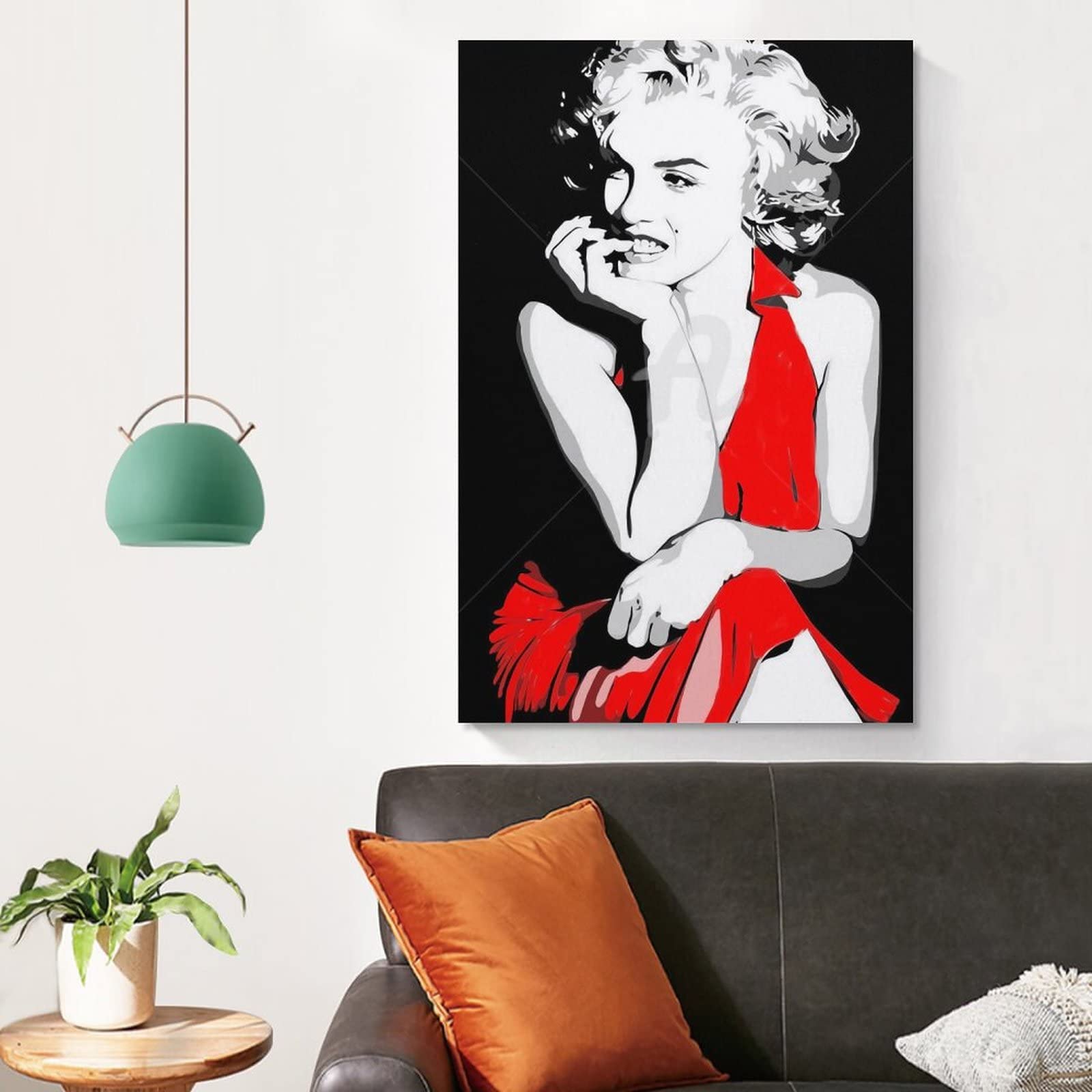 Amazon.co.jp: Marilyn Monroe マリリン・モンローの赤いワンピース