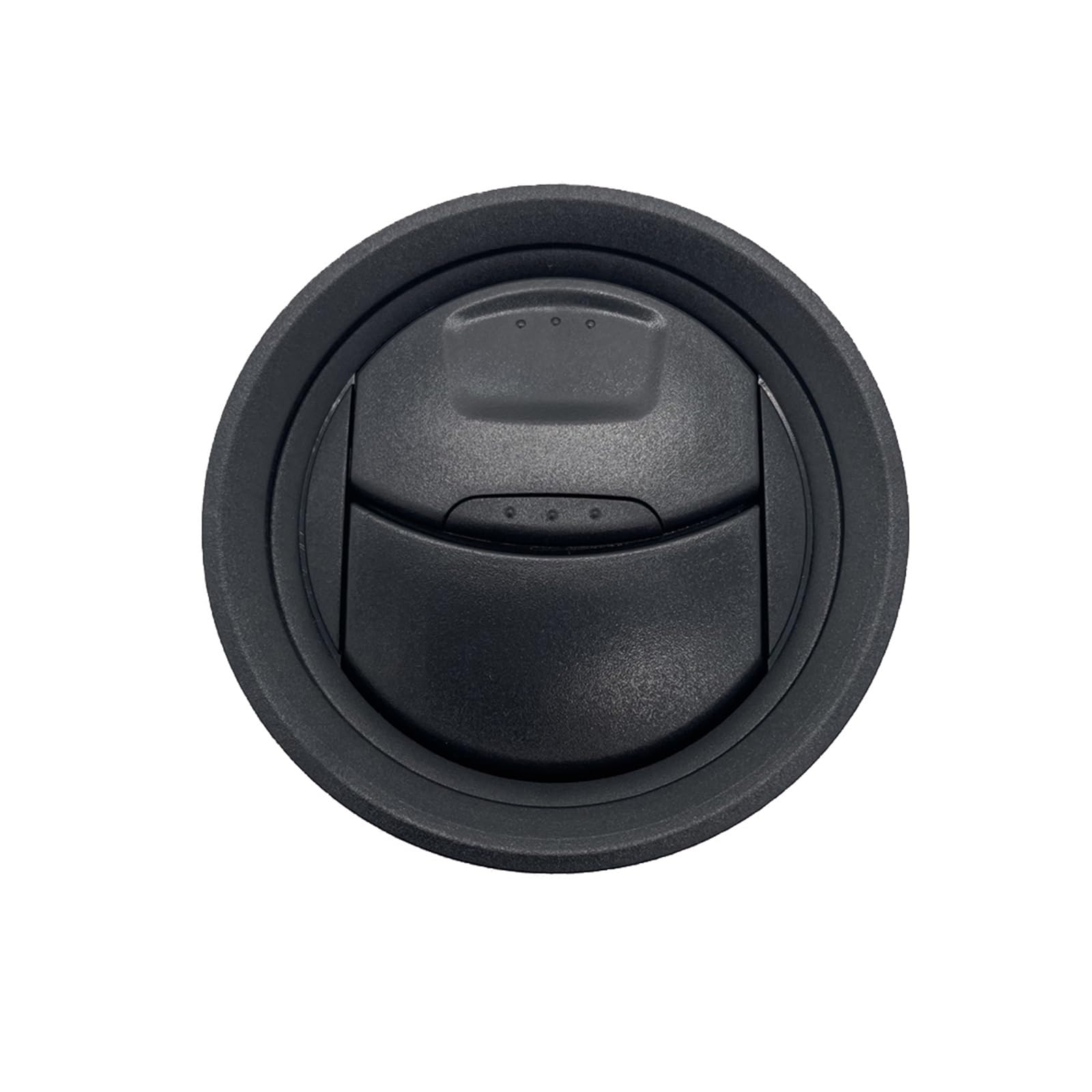 For Fiesta Dashboard Air Conditioning Outlet Vent Front Console Air Grille(All black)