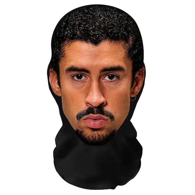 Aristo Solutions Máscara de cara completa con impresión 3D de conejo de baño realista, transpirable, ligera y cómoda, ideal para cosplay, fiestas, Halloween, karnveal y eventos