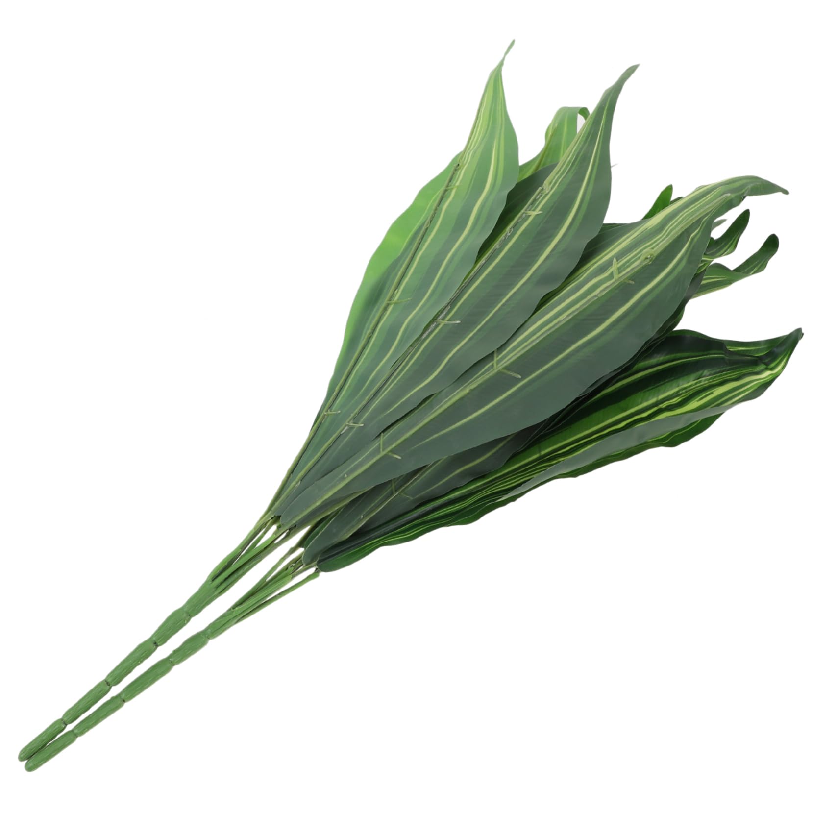 MAGICLULU 6pezzi Artificiali Sansevieria Decorazione e Spesse e Facile Innaffiature e Caduta