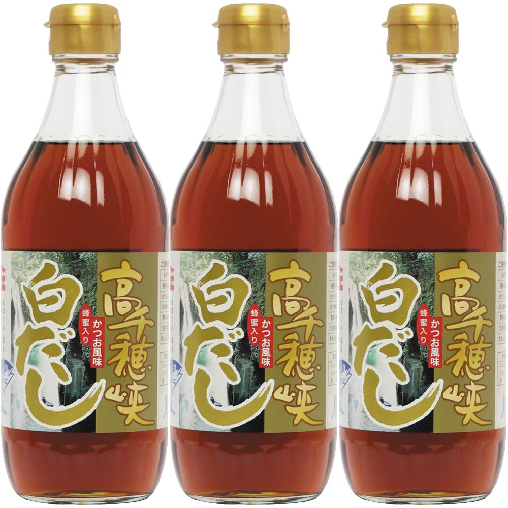 ヤマエ食品 高千穂峡白だし 500ml×3個