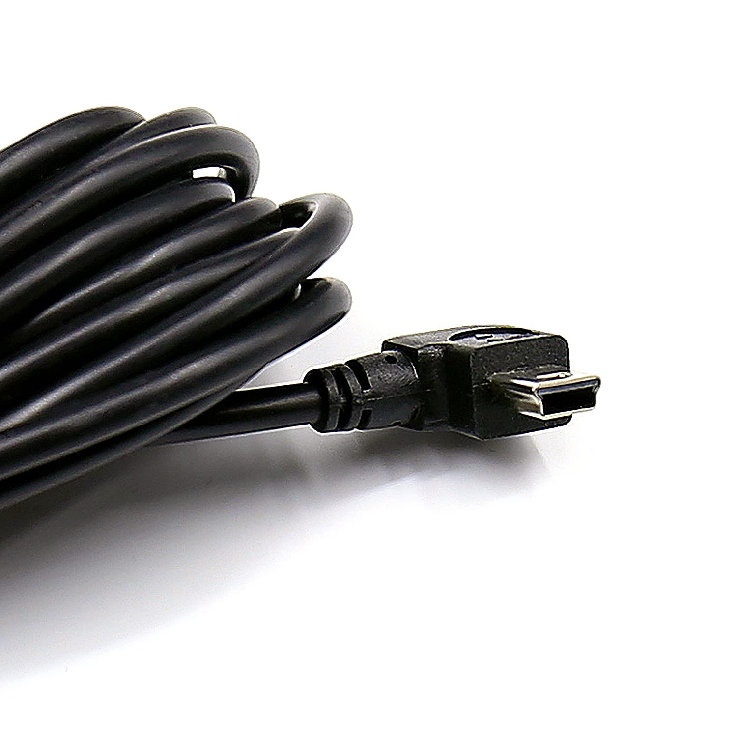 Pruveeo Adaptador de cable de alimentación para cargador de coche para cámara de salpicadero D90 D30