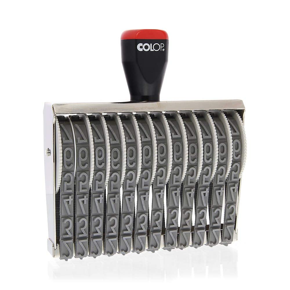 Colop 108901 timbro Numeratore con 12012 – 12 cifre nbaender, 12 mm altezza caratteri