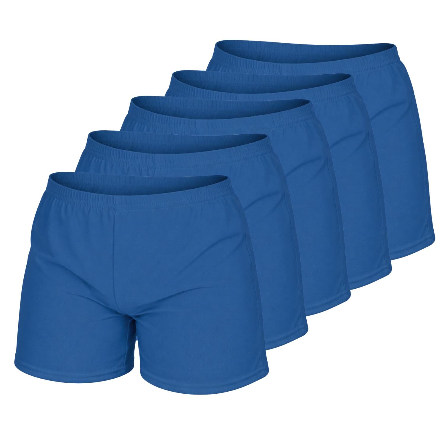 janisramone® Zestaw 5 krótkich spodenek dla dziewczynek, miękka elastyczna talia, letnie gorące spodnie, lekkie PE siłownia trening gimnastyka dziewczyny spodnie do jogi, neonowe spodnie baletowe