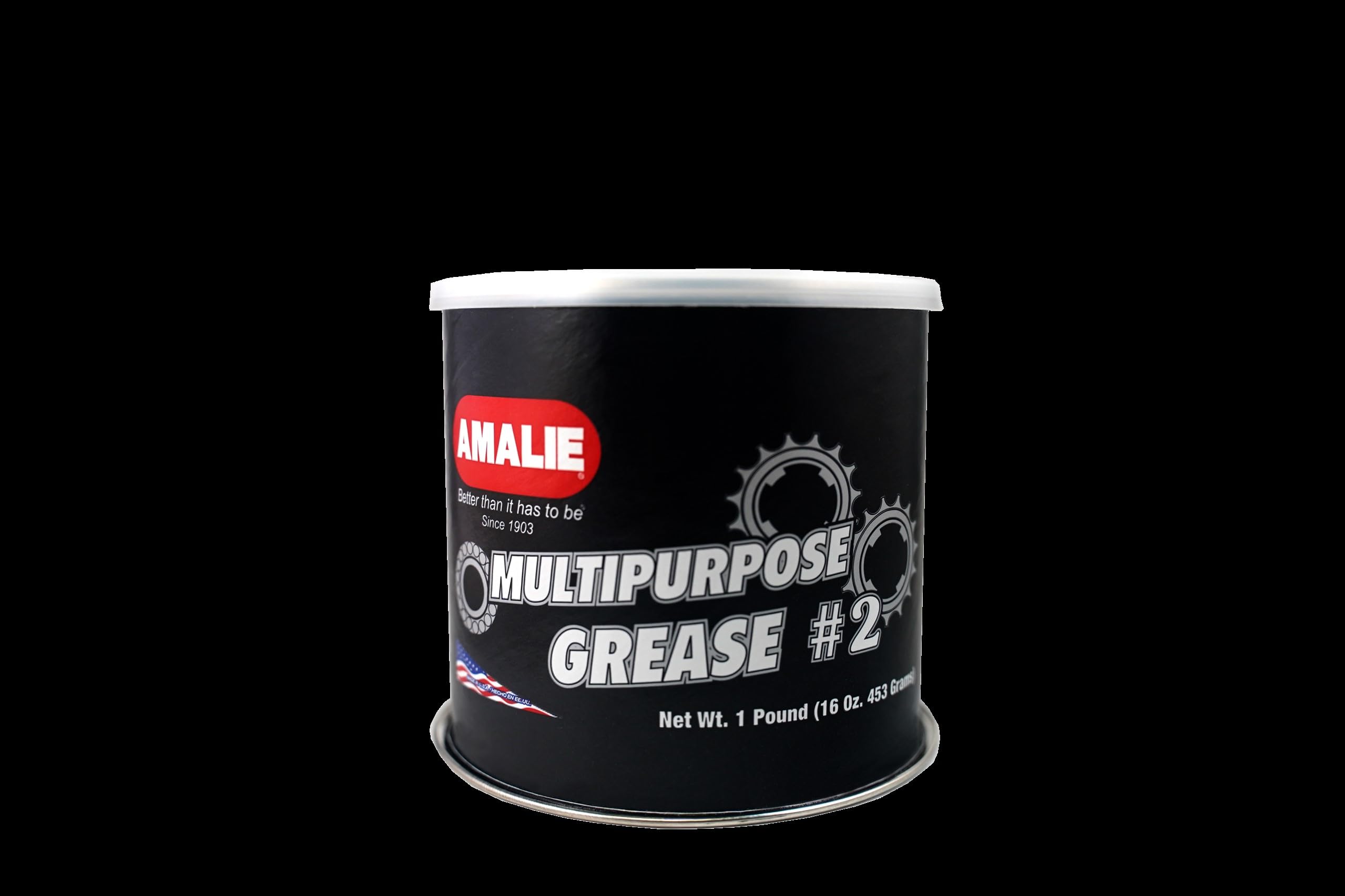 AMALIE M/P Lithium Grease # 2 (160-68316-93) 1 LB TUB, Pack of 12