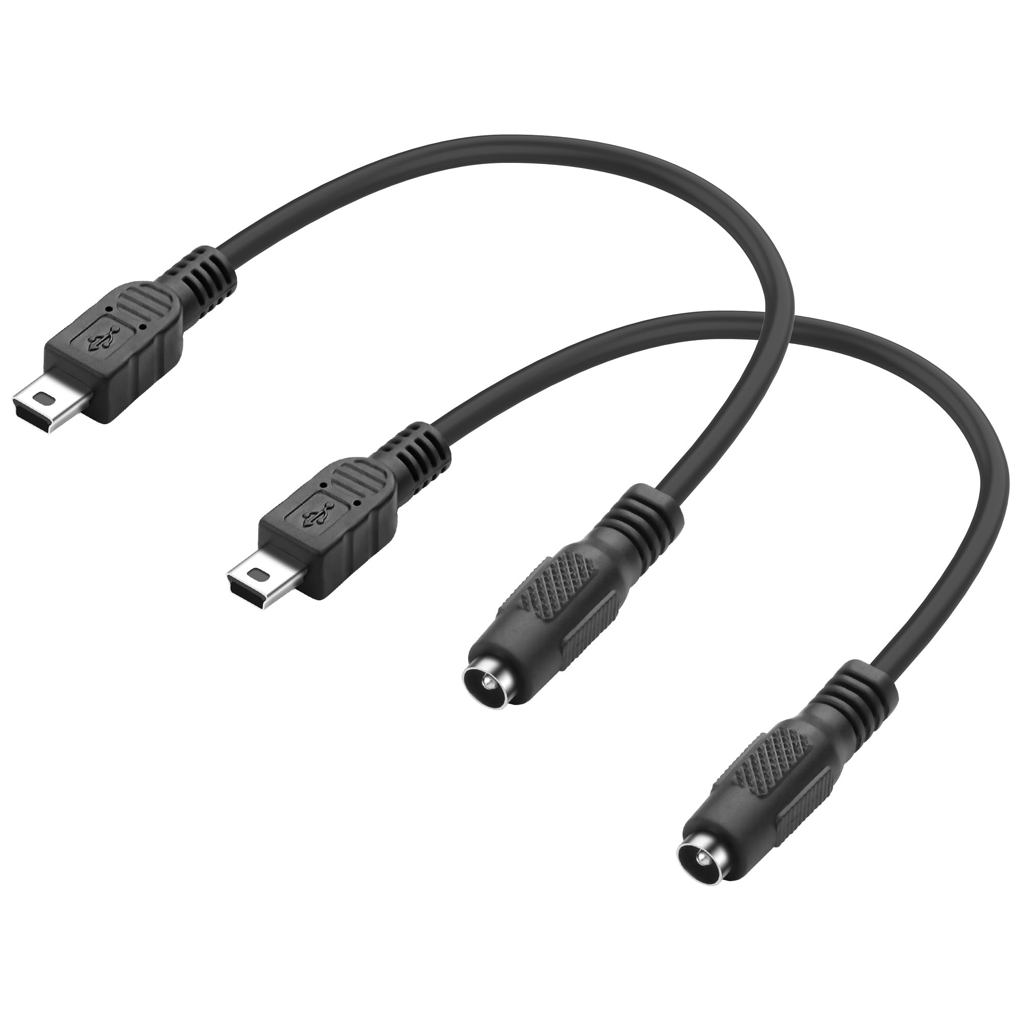 YSJJZRL 1 Pc DC 5.5x2.1mm Hembra A Tipo-c/Mini/Micro/USB Conector De Adaptador De Corriente DC (5,5 * 2,1 USB Hembra