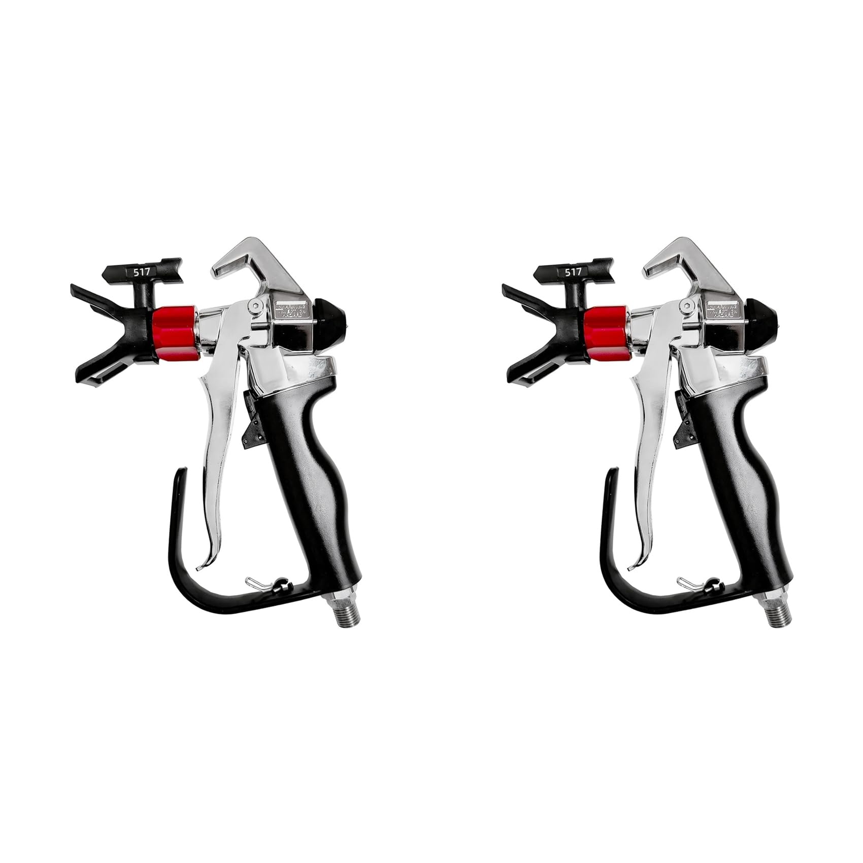Pulverizador de pintura sin aire con control de acero PSI