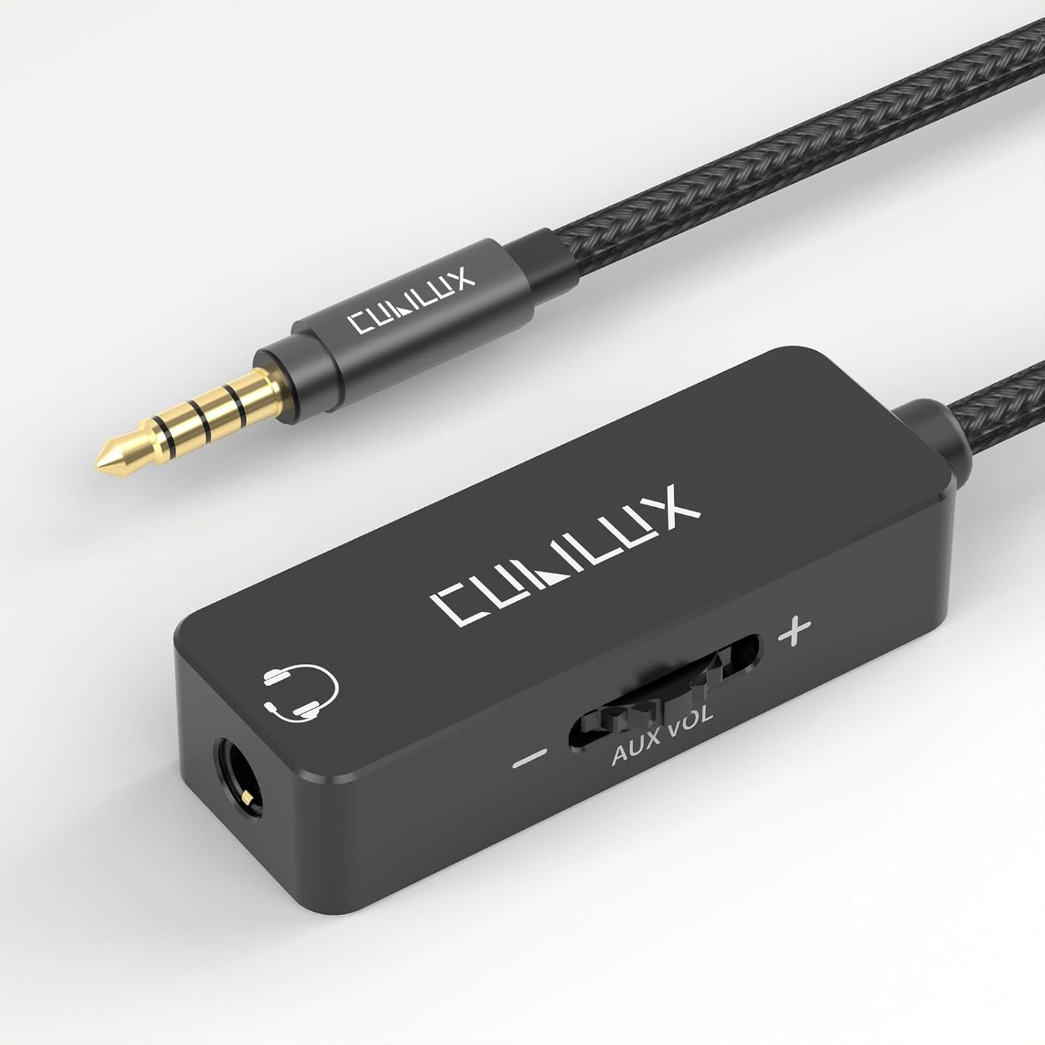 Cubilux 3.5mm Volume Attenuator for Speakers, Earphones, 1/