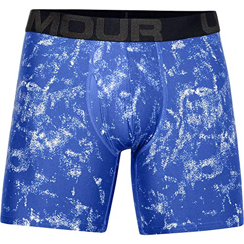 Image of Under Armour mens Multi-pack Performance Tech Boxerjock Brief, 6 inch Inseam, All-day Comfort & Soft