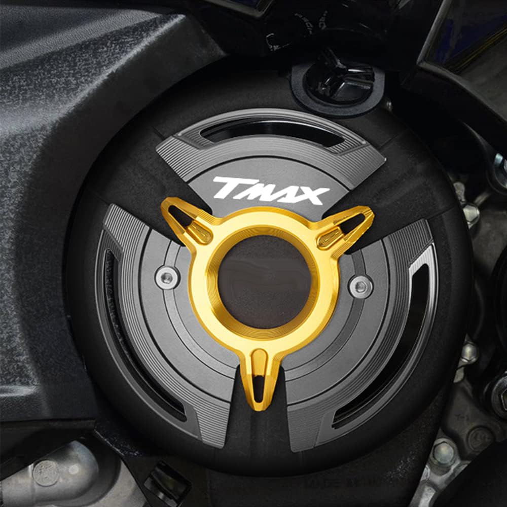 Modeer Per Yamaha Tmax 560 Tech Max 2020-2023 Tmax 530 SX DX 2017-2020 Singolo Protezione del motore del motociclo Tmax530 Tmax560 Techmax Accessori (grigio-oro)