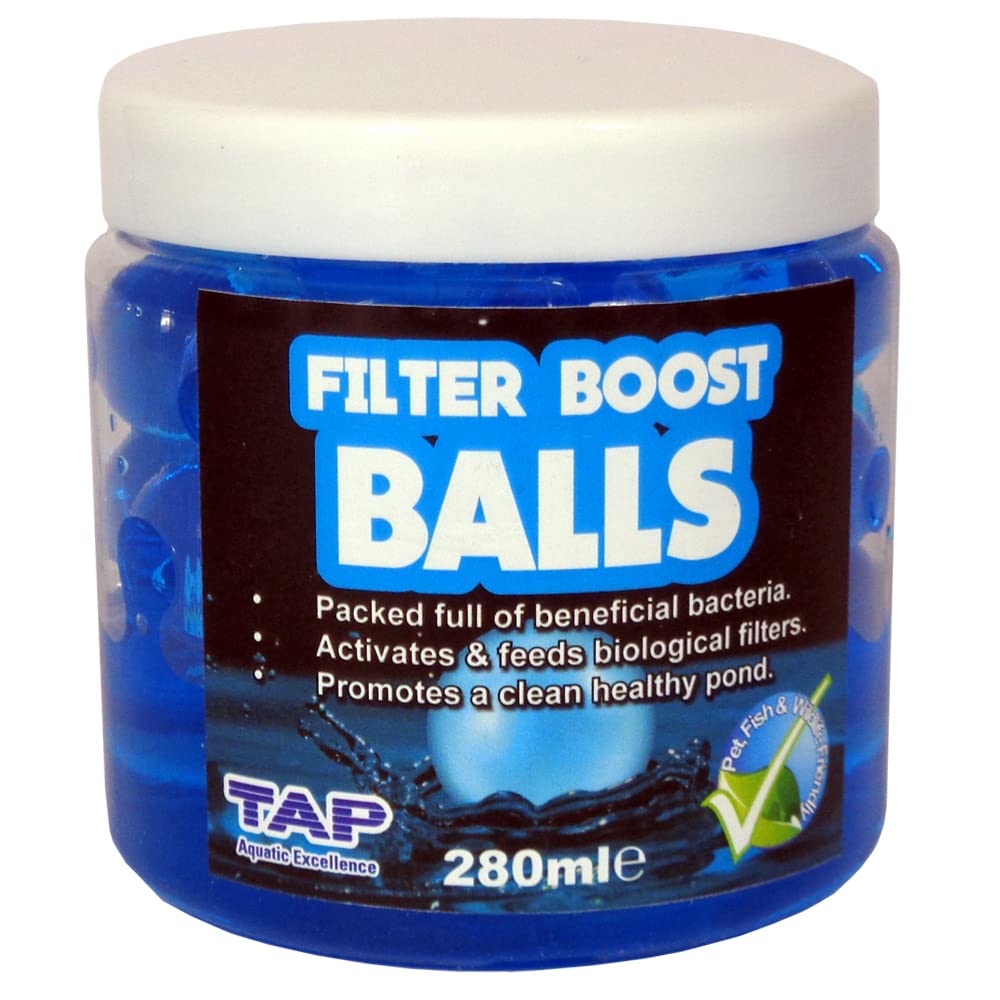 TAP Pond Filter Boost Balls - Filter Quick Start - Beneficial Bacteria 280ml