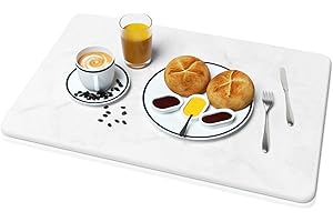 Large Stone Dish Drying Mat for Kitchen Counter