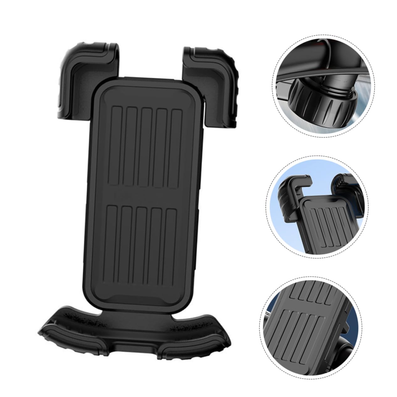 jojofuny 4pièces Support De Téléphone pour Vélo Monture Antivibrations Compatible avec Smartphones Installation Facile Guidon pour Cyclisme Et Électrique