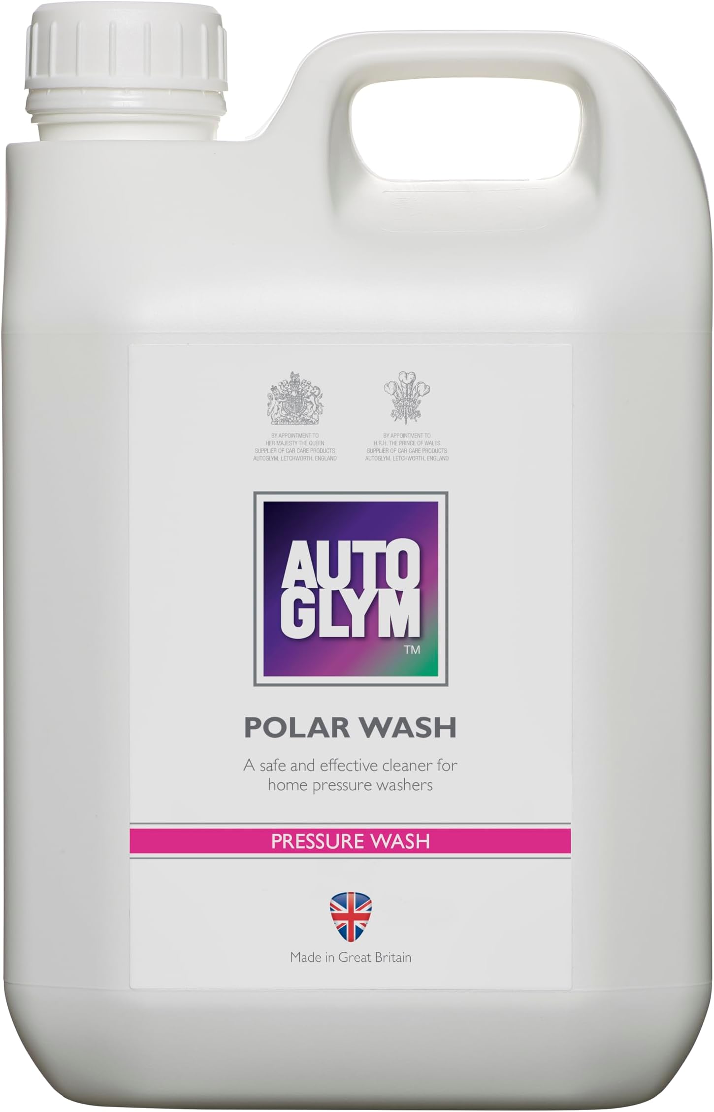 Polar Wash, 2.5L Snow Foam (5L When diluted), High Cling Thick Foam, pH Neutral Car Shampoo, Streak Free, Safe for All Wheels and Tyres, Paint & Trim, Cologne