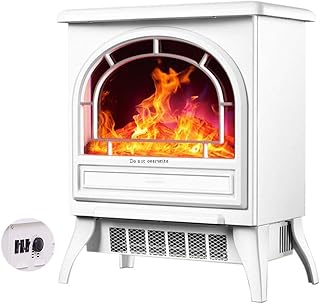 inBEKEA Electric Fireplace ting 3D Electric Fireplace With ting Wire ting. Two Corridors. Optional 1800W Remote Control. Portable Interior ting ()
