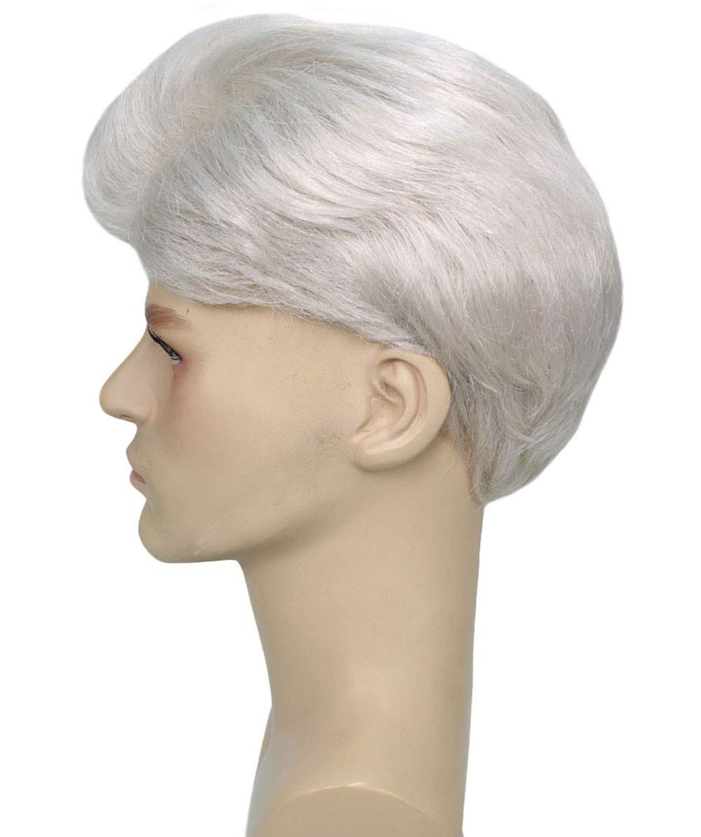 Amazon | Wigs2you 仮装 ウィッグ H-4893 白髪 銀髪 イケメン