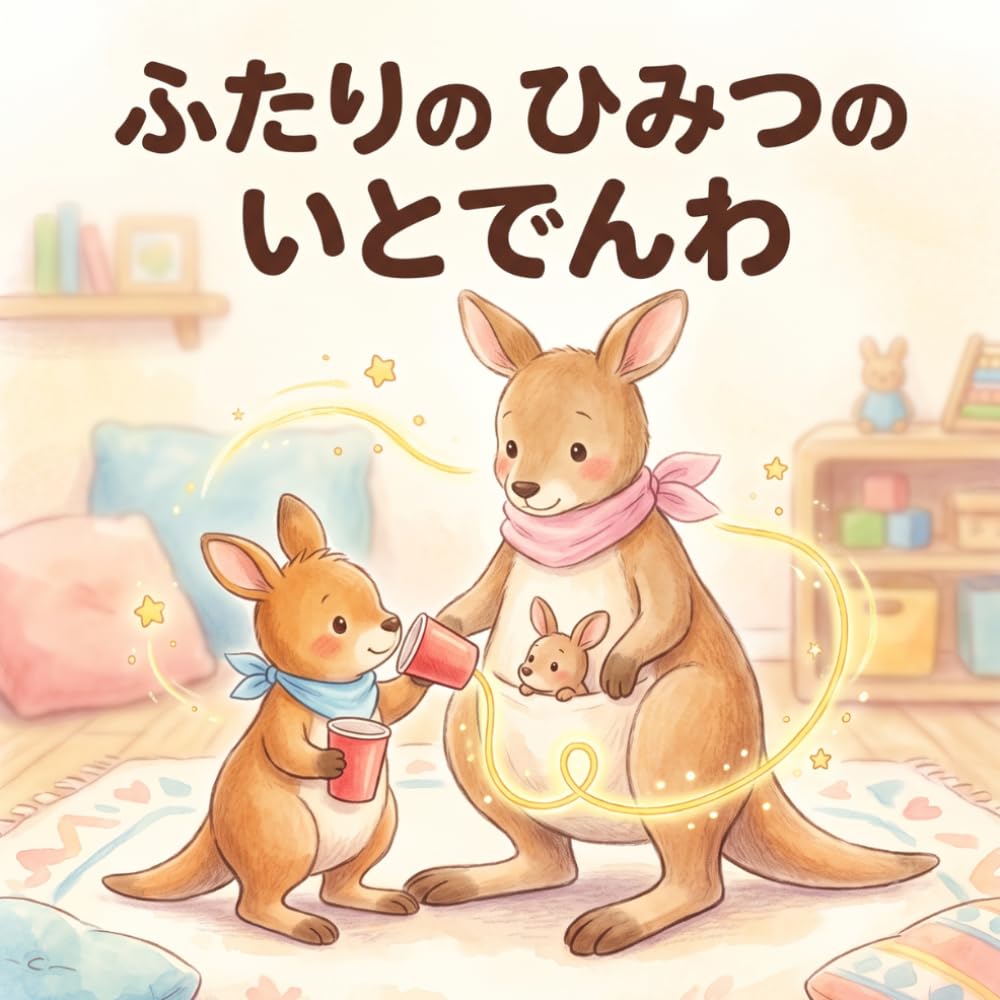 ふたりの ひみつの いとでんわ: 2歳・3歳・4歳・5歳向け 赤ちゃん返りと上の子の心のケアに 魔法のきょうだいえほん