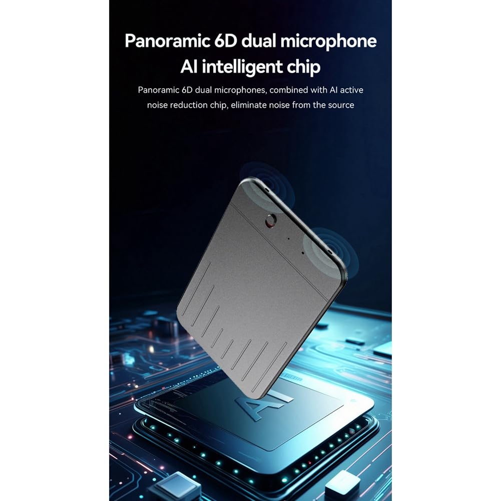 64 GB AI ChatGPT-4 Grabadora de Voz Inteligente Aplicación de Audio Grabación de Llamadas Telefónicas Transcripción Resumen de Voz A Texto Dispositivo