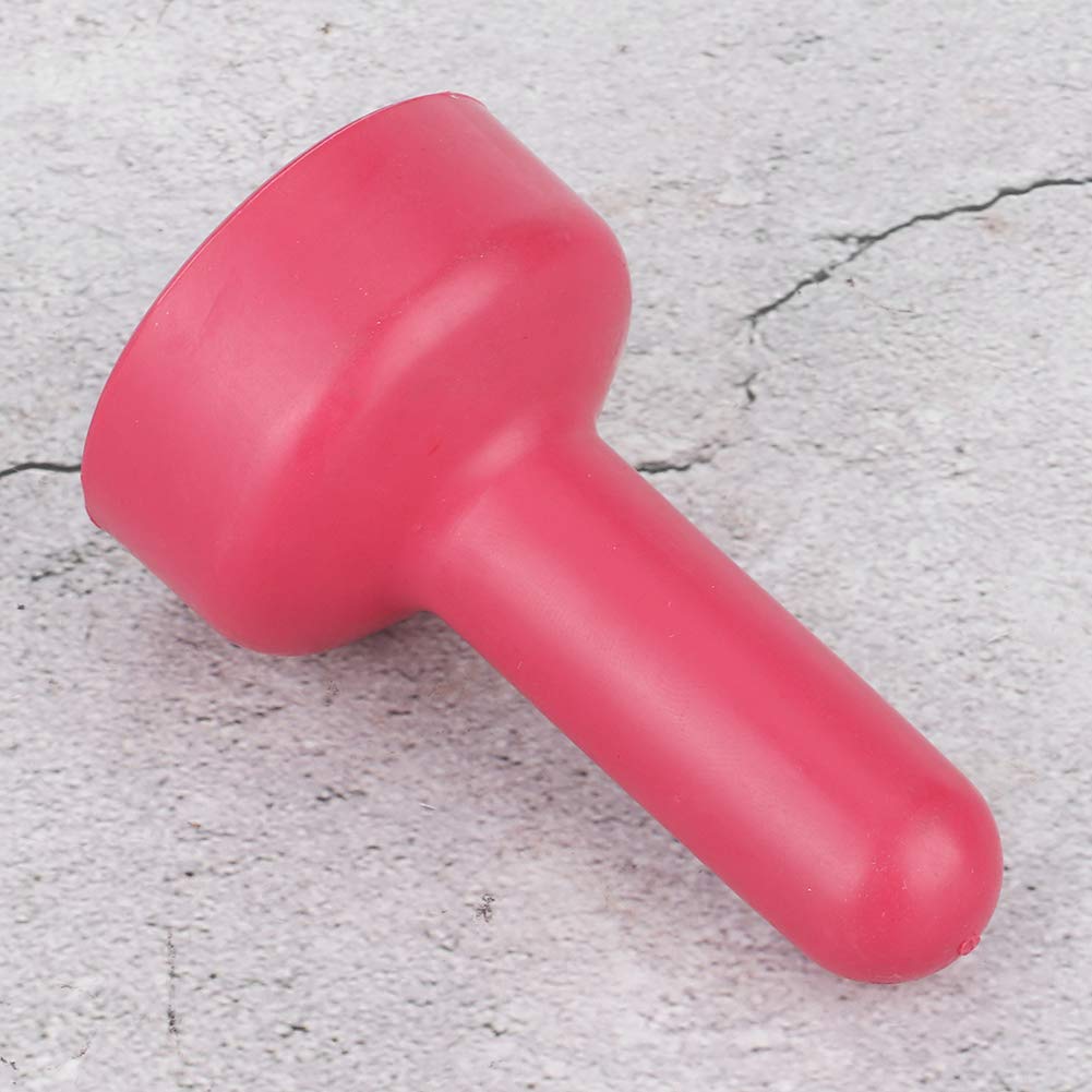 Rubber Baby Bottle Nipples, Calf Nipples Easy to Suck Cruciform Mouth Design Goat Bottle Nipples Widely Used for Cattle Sheep Feeding Milk (HL-MP73C)
