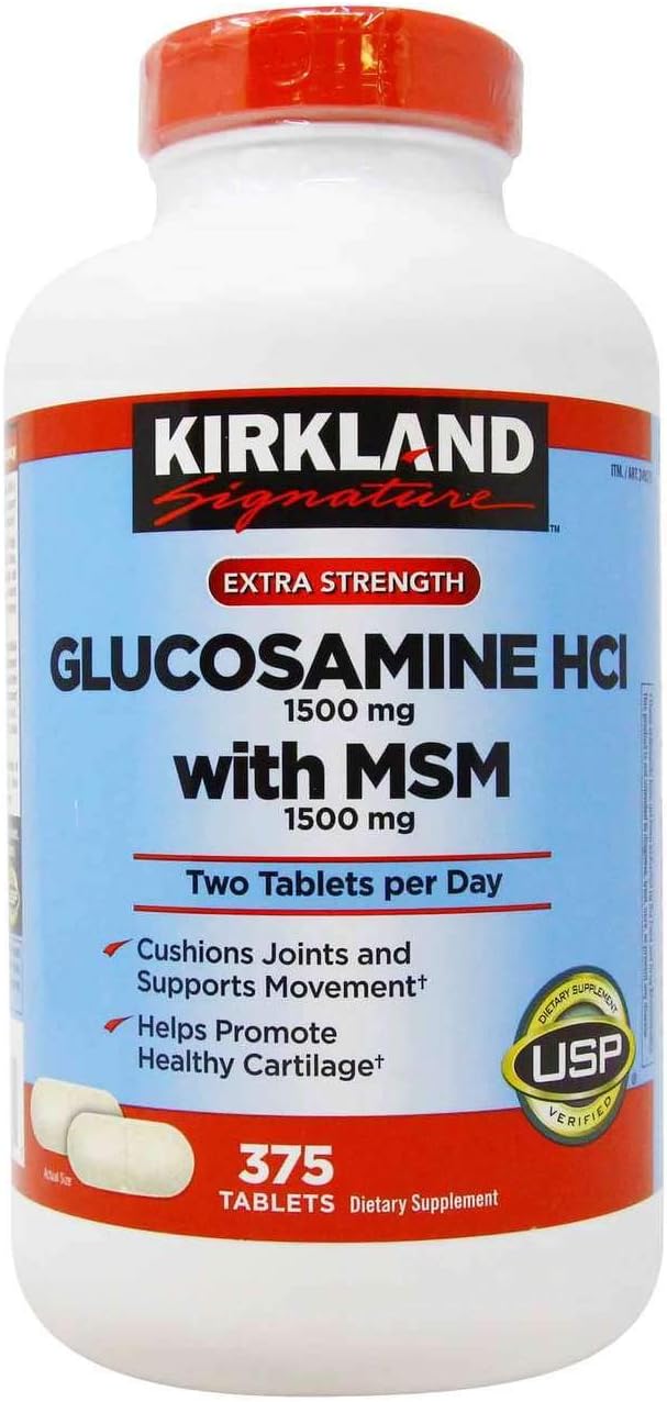 Kirkland Signature Extra Strength Glucosamine HCI 1500mg