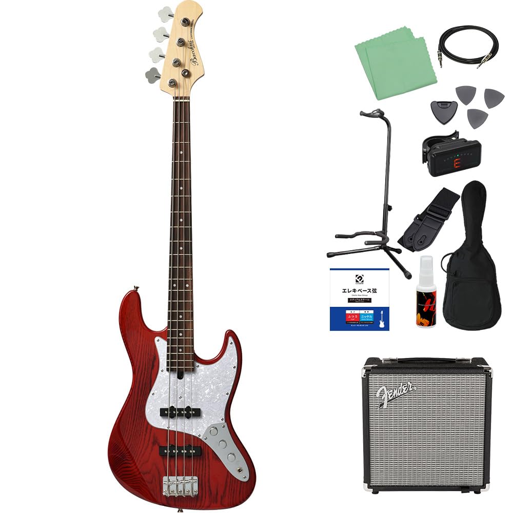 Amazon | Bacchus WJB-500R ASH シースルーレッド・グロスフィニッシュ 