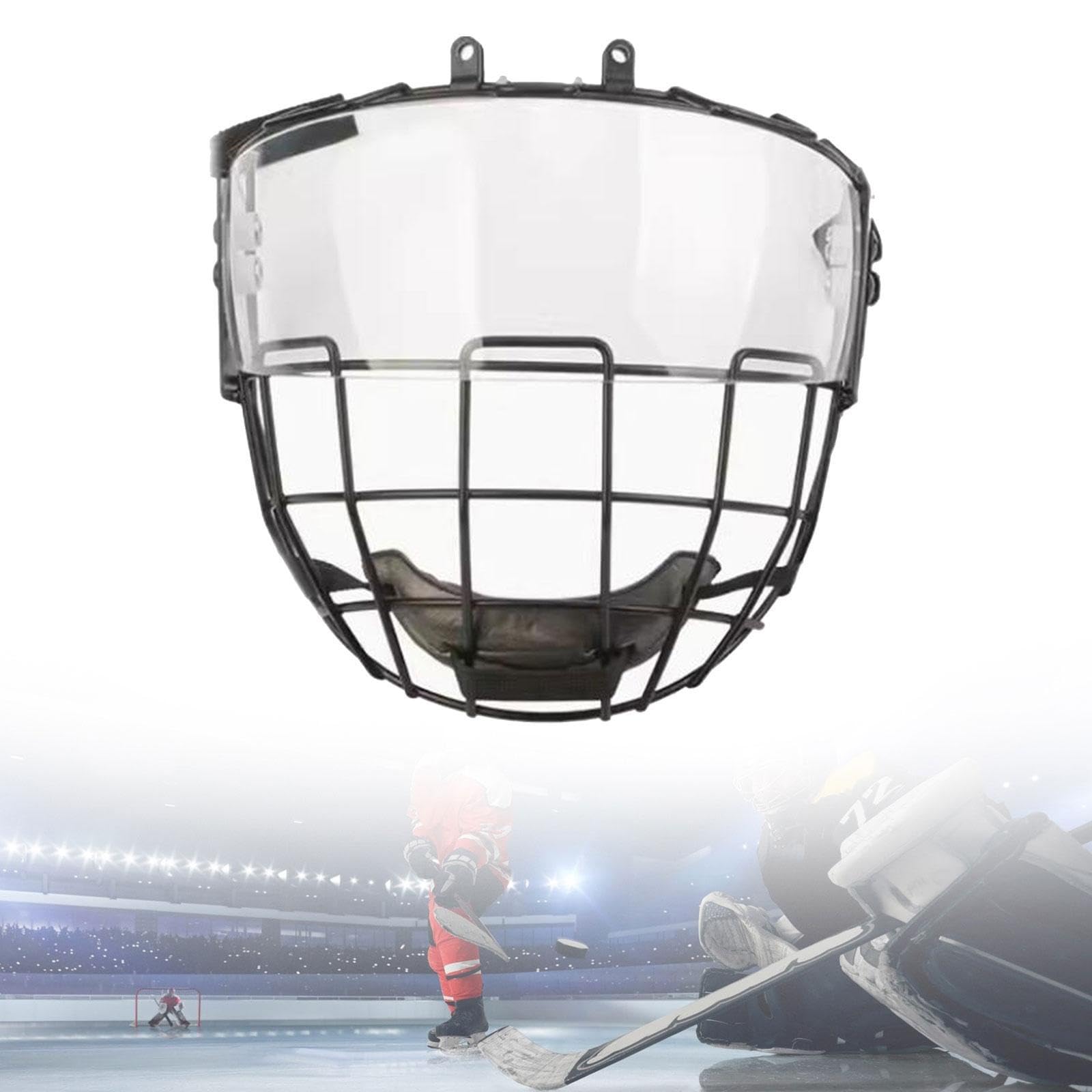 Para Máscara de Casco de fútbol Americano con Visera Universal Resistente a arañazos Que Protege contra roturas y Garantiza la Transparencia