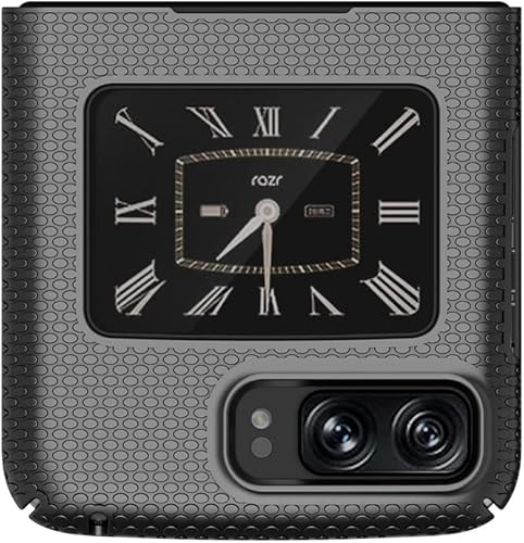 Miniatura 2 de BELTRON Funda para Motorola RAZR 5G 2022, carcasa rígida a presión para Moto RAZR 3 5G Flip Phone (3 generación) XT2251-1 (negro)